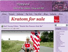 Tablet Screenshot of hippy.com